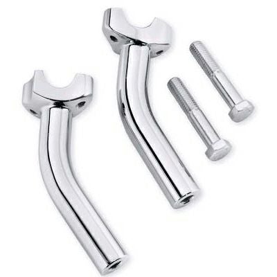 クローム・ハンドルバーライザーキット　カーブ　6インチ-01