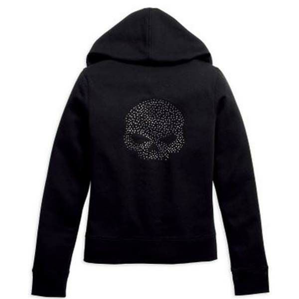 Women's Skull Activewear Hoodie（アクティブフードパーカー）-02