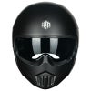 ILM 726Xシリーズ オープンフェイス フルフェイスヘルメット マットブラック2