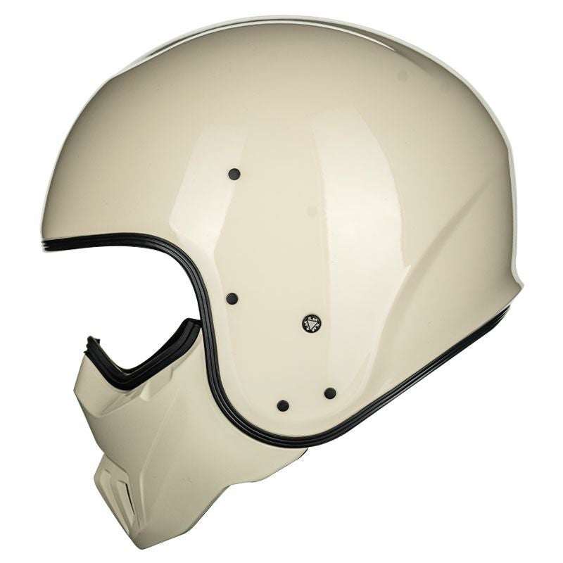 ILM MO310Pシリーズ オープンフェイス フルフェイスヘルメット ホワイト4