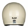 ILM MO310Pシリーズ オープンフェイス フルフェイスヘルメット ホワイト9
