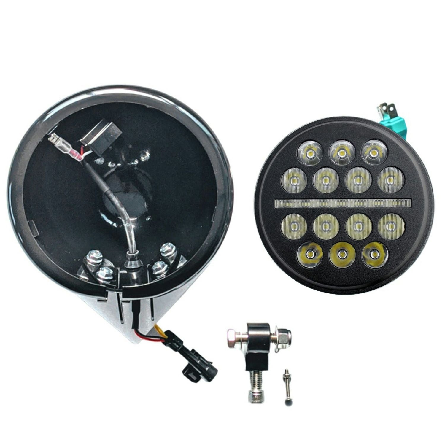 M8 ストリートボブ、スタンダード、ローライダー 5.75インチLEDヘッド