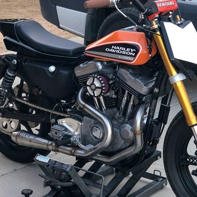 サンダーヘッダー フルエキゾースト・マフラー クローム スポーツ 