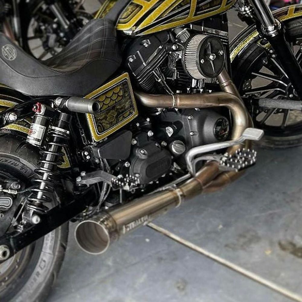 1985～1994 FXR 2-1フルエキゾーストマフラー ターンアウトタイプ