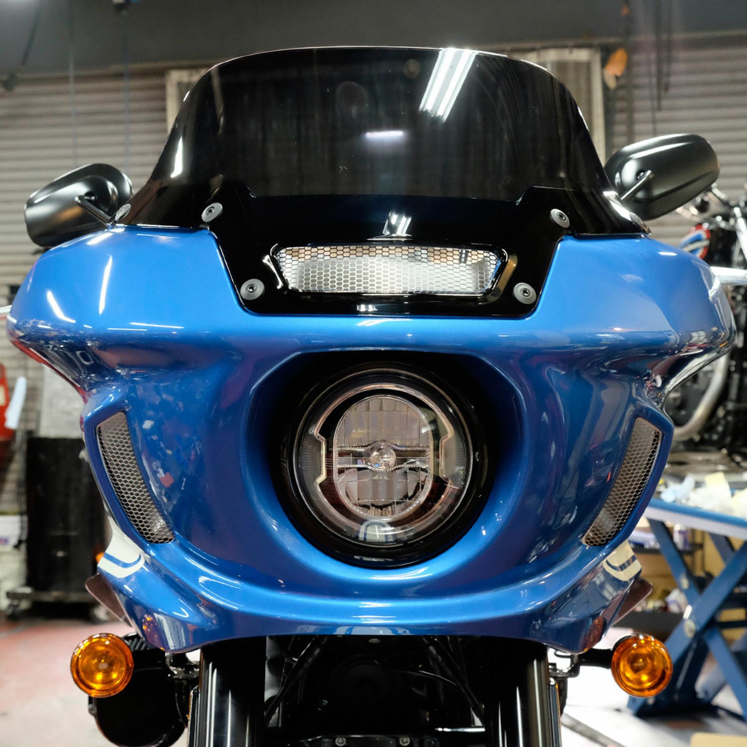 ローライダーST フェアリングダクトカバー (ブラック) TMO |ハーレー