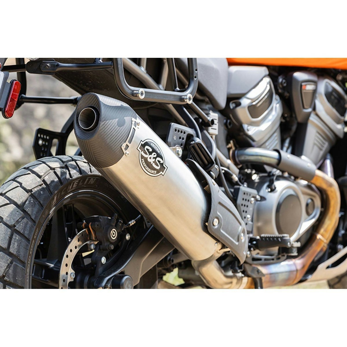 S&S パンアメリカ用 スリップオンマフラー 2