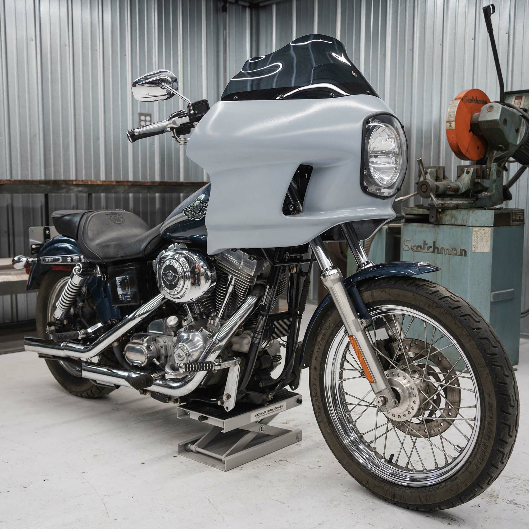 クロックワークス FXRPフェアリング用 9インチ・フレアウィンド