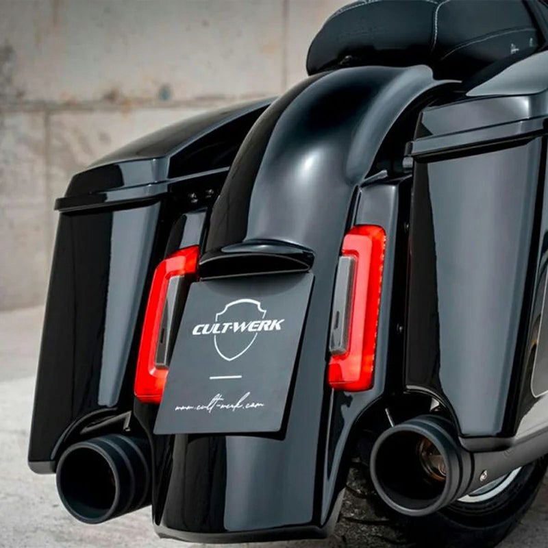 2014～2024 ツーリング CUSTOM V1 リアフェンダーキット (グロスブラック) Cult Werk