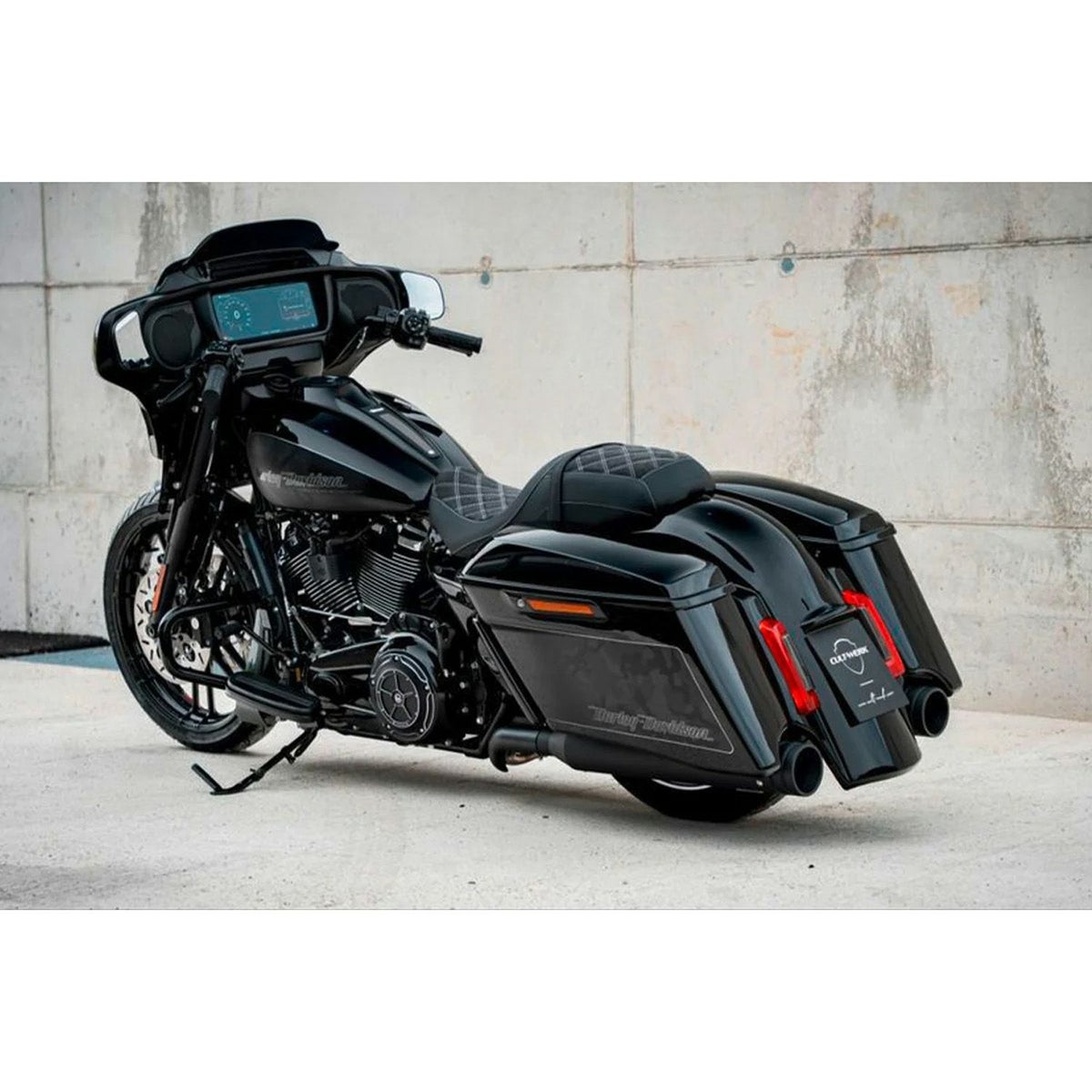 2014～2024 ツーリング CUSTOM V1 リアフェンダーキット (未塗装) Cult Werk3