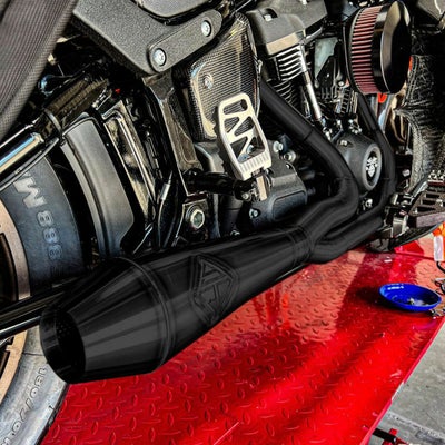 SP Concepts Big Bore フルエキゾーストマフラー M8 ソフテイル 
