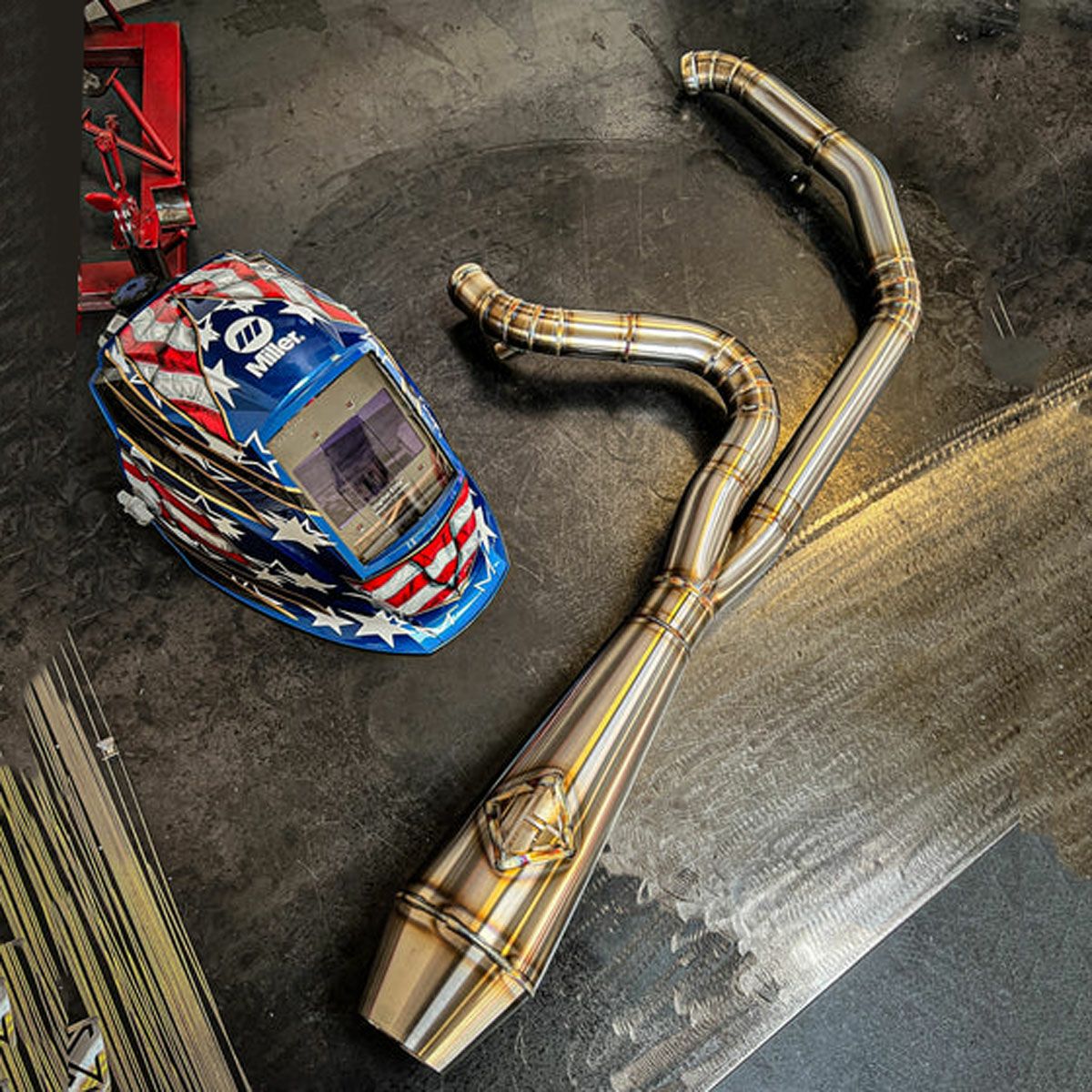 ローライダーST用 SP CONCEPTS(SPコンセプト)マフラー｜ハーレー