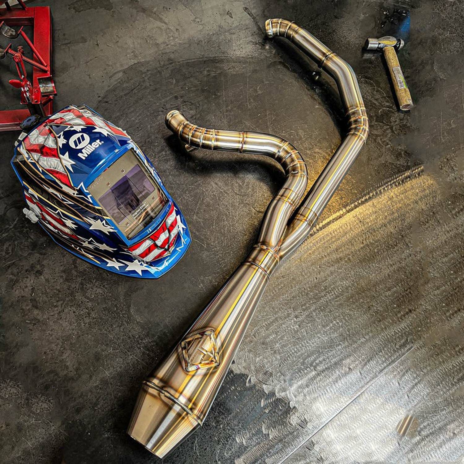 M8ツーリング ワークスエディション・ビッグボア フルエキゾースト