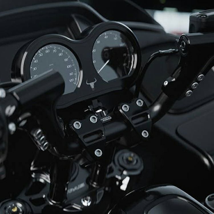 KRAUS サンドオーバル・オープンロード ハンドル/ライザーキット 14.5