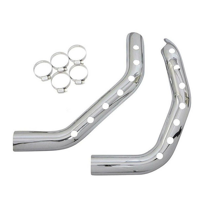 2014以降 スポーツスター ドリルド マフラーヒートガード クローム NEO FACTORY