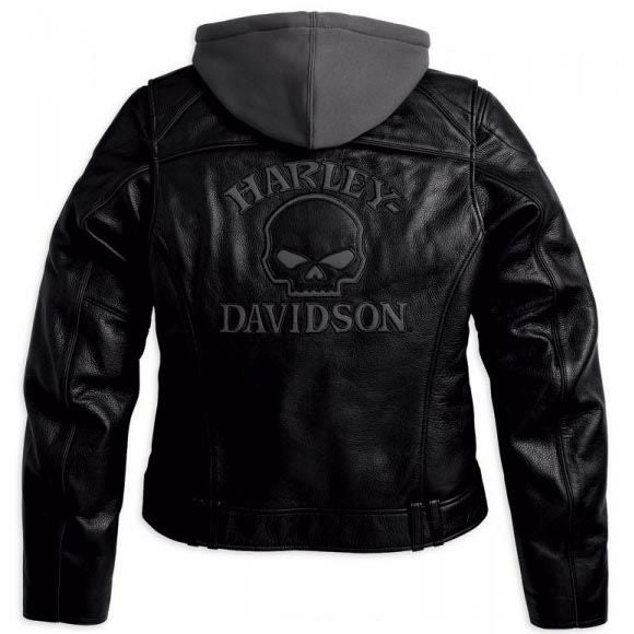 Women's Reflective Skull 3-in-1 Leather Jacket（リフレクティブスカルジャケット）-02