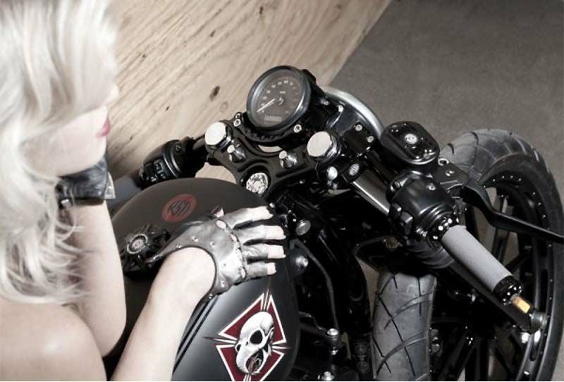 ローランドサンズ・デザイン(RSD) メーター移設キット　ブラックOps スポーツスター 3