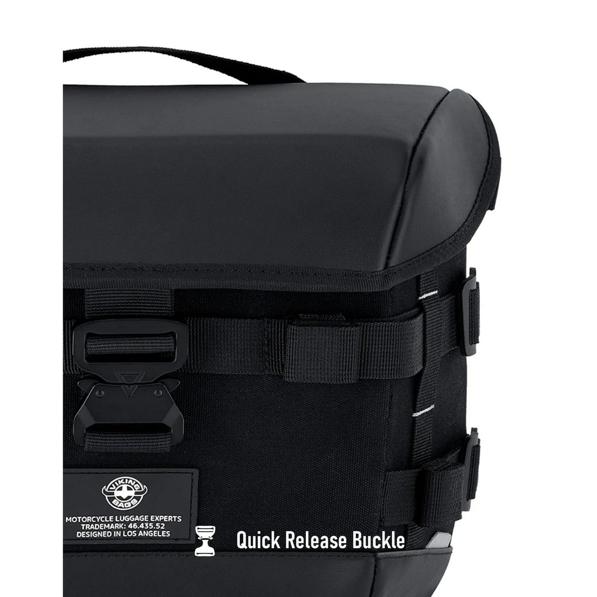 M8 ブレイクアウト、ファットボーイ Incognito 10L クイックマウント・スモールサドルバッグ (左用) Viking Bags6