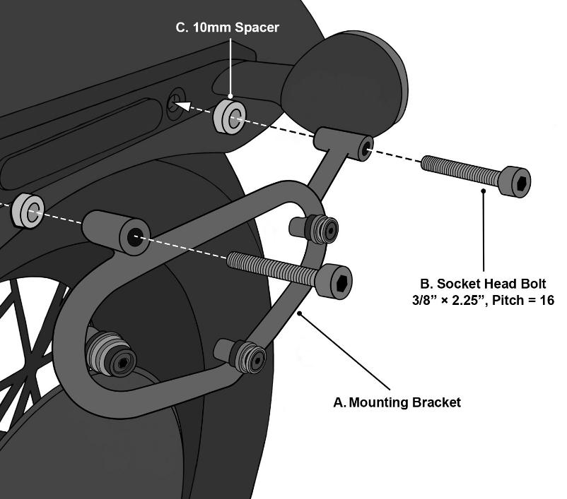 M8 ブレイクアウト、ファットボーイ Pantheon 28L クイックマウント・ミディアムサドルバッグ Viking Bags13