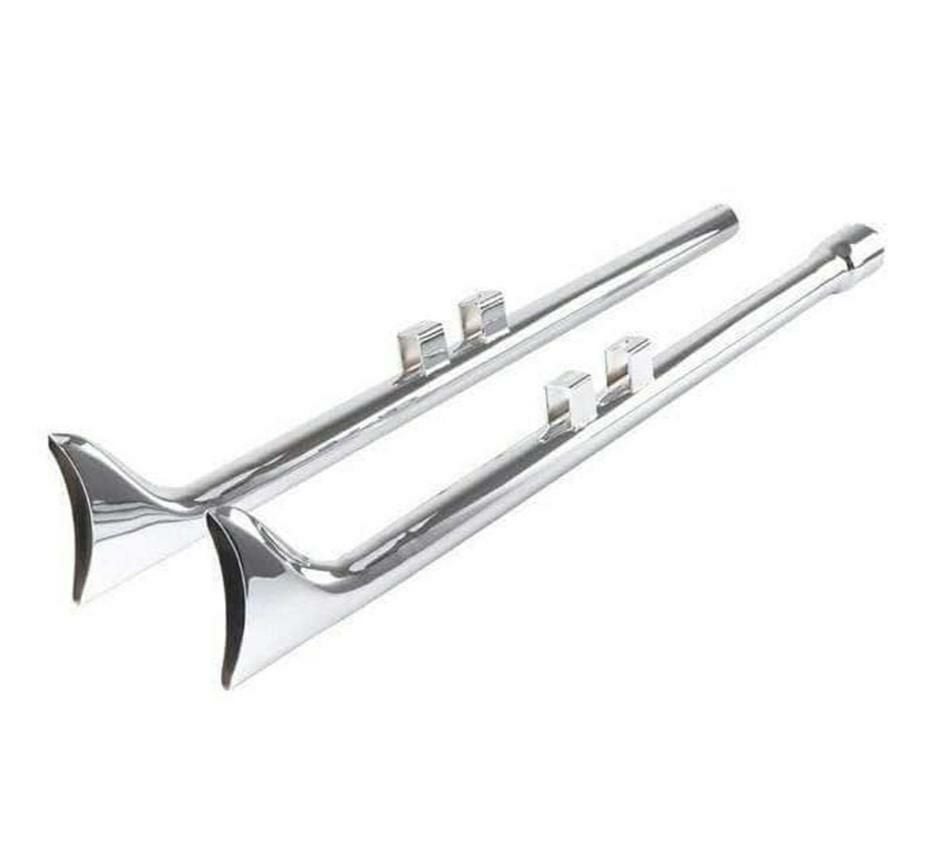 サムソン TRUE DUALS フィッシュテールマフラー(左右両出し) 42インチ