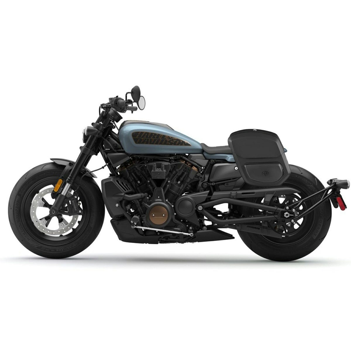 スポーツスターS Ironclad 20L クイックマウント・ミディアムサドルバッグ (左用) Viking Bags2