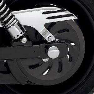 タイフーン・スプロケットカバー サテンブラック-01