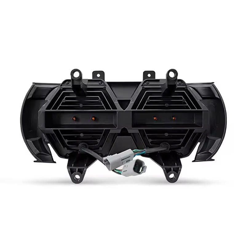 2015以降FLTRモデル HanyComb LEDヘッドライト ウインカー機能付き ブラック 6