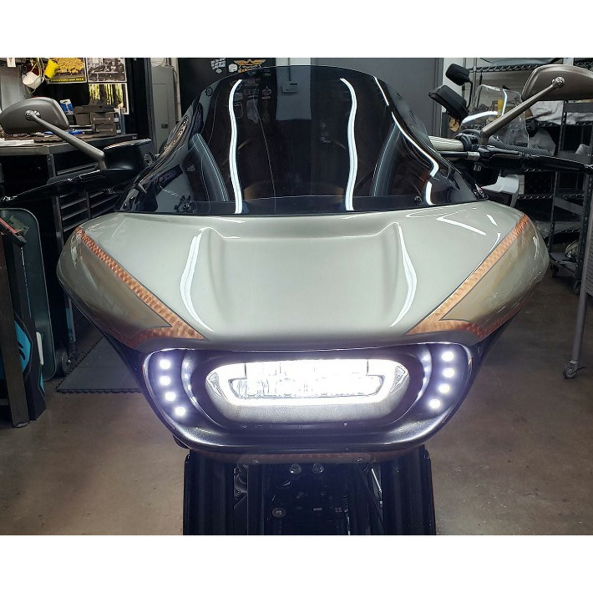 Paul Yaffe クワッドポッド・シャークネードフェアリング用ランニングライト/ウィンカーキット (ブラック)3