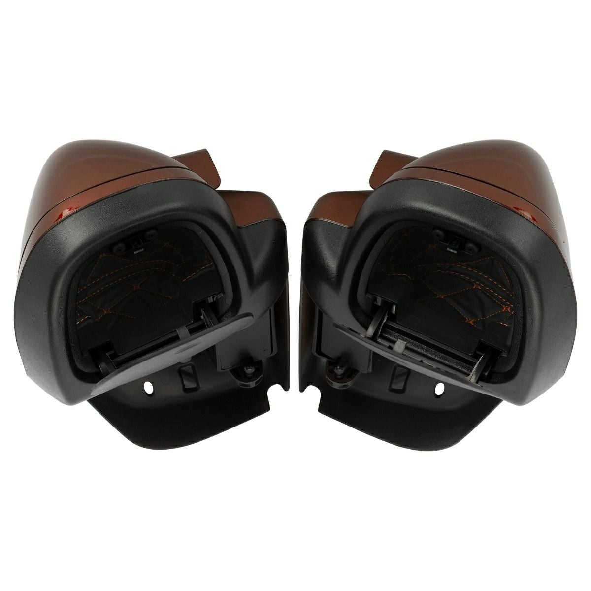 2014以降 ツーリング ロワーフェアリング・グローブボックス用 ライナー (ブラック/カラーステッチ) Hog15