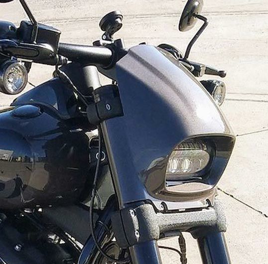 FXFB用シャークネード フェアリングキット（9インチ ダークスモーク