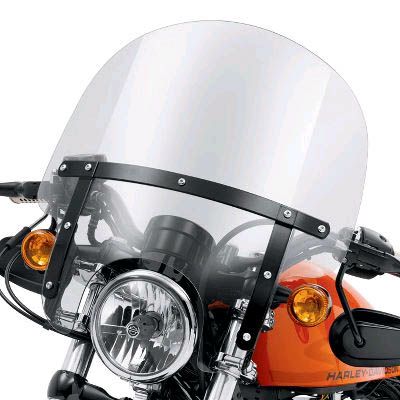 クイックリリース・ウインドシールド ライトスモーク XL1200X