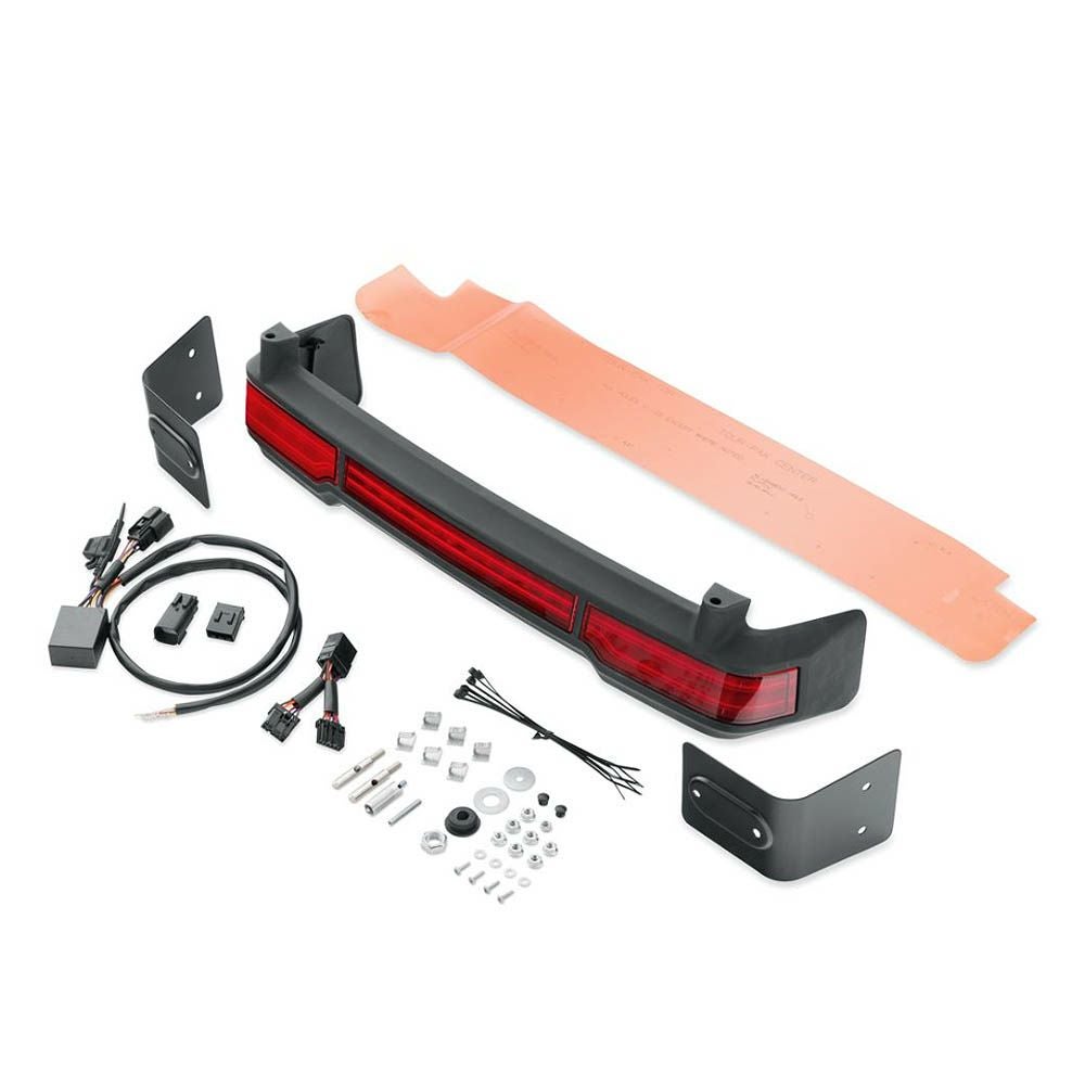 LED キング・ツアーパック用ブレーキ/テールランプキット レッド-02