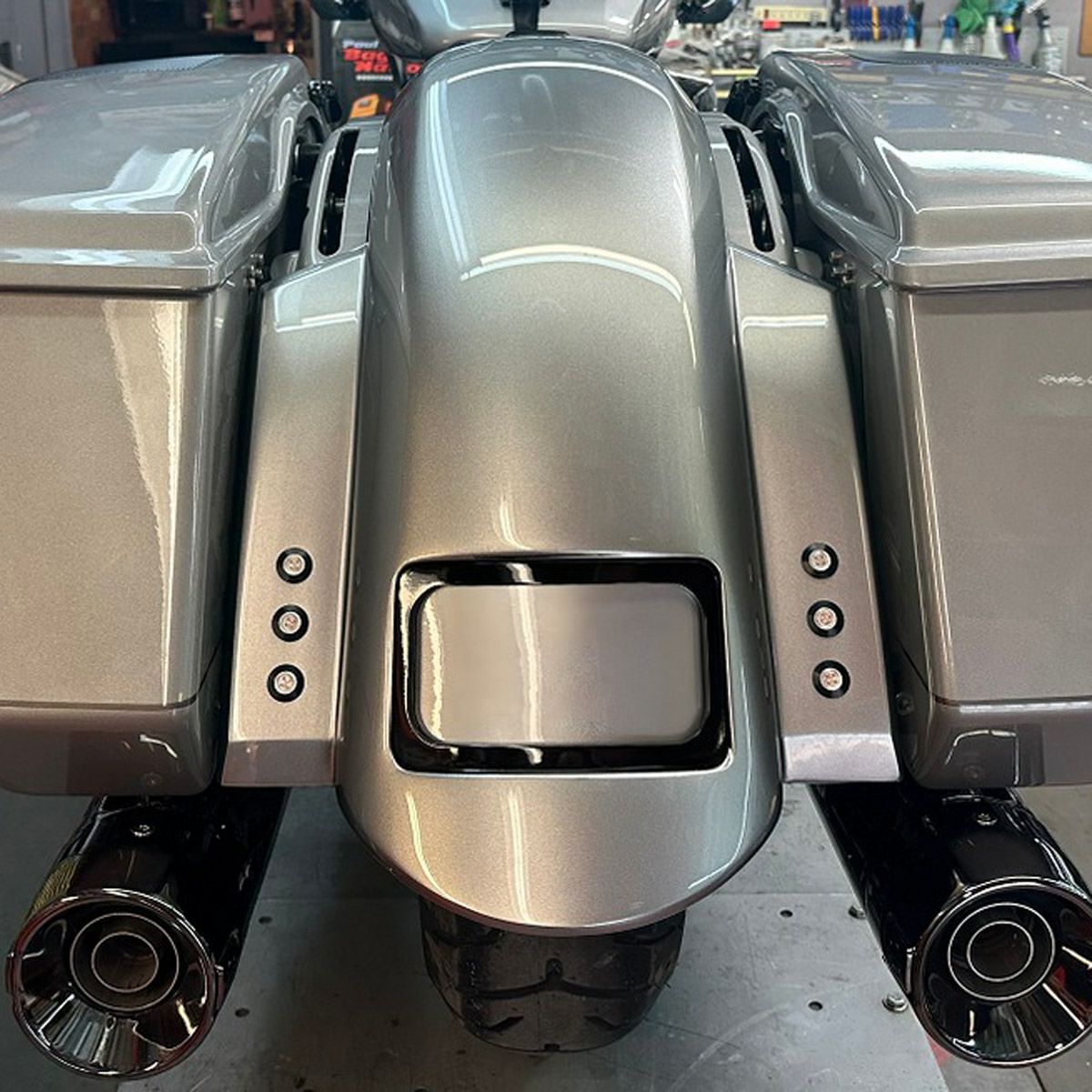 ハーレー、ツーリング用 Paul Yaffe's Bagger Nation リアフェンダー
