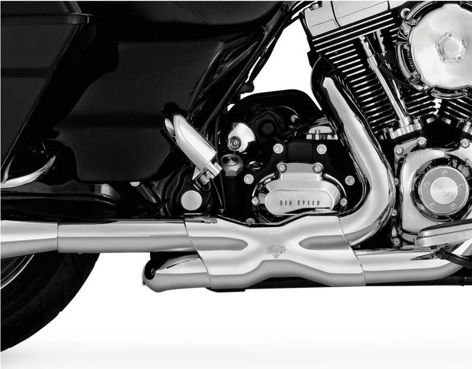 バンス＆ハインズ （VANCE&HINES）パワーデュアル エキパイ（触媒なし