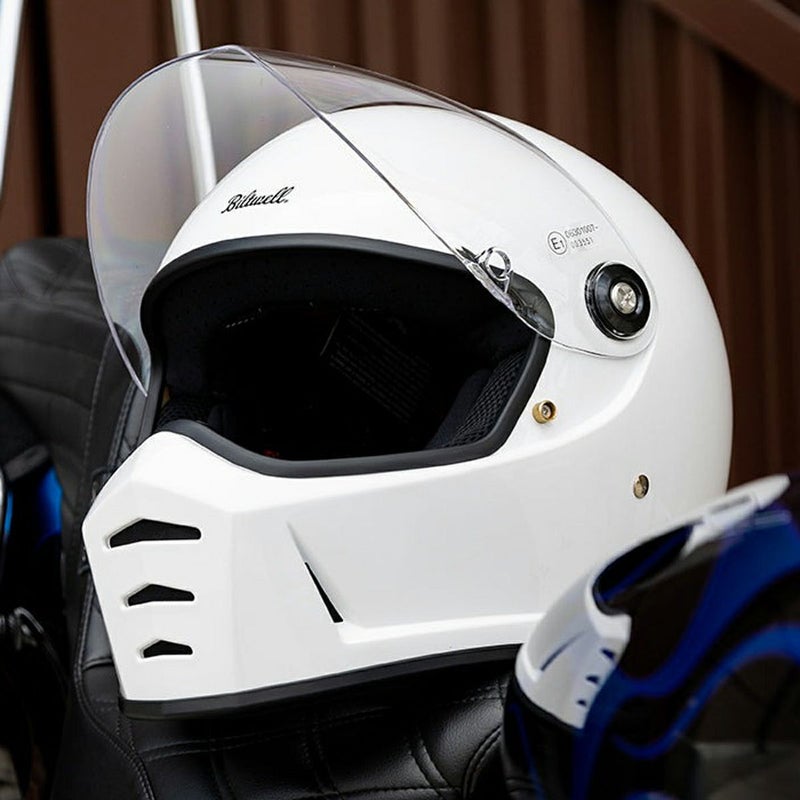 Biltwell Lane Splitter フルフェイスヘルメット (グロスホワイト) 9