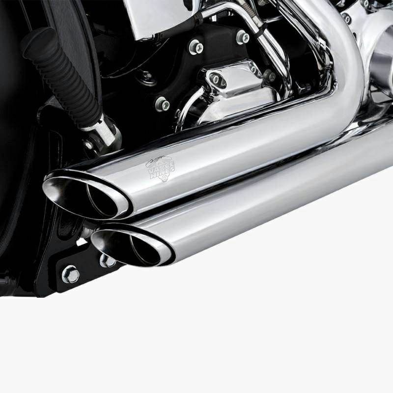 Vance&Hines（バンス＆ハインズ） Shortshots Staggered クローム ソフテイル-01