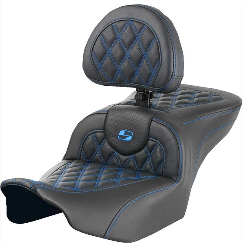 SaddleMen サドルマン ロードソファシート LSブルーステッチ バック