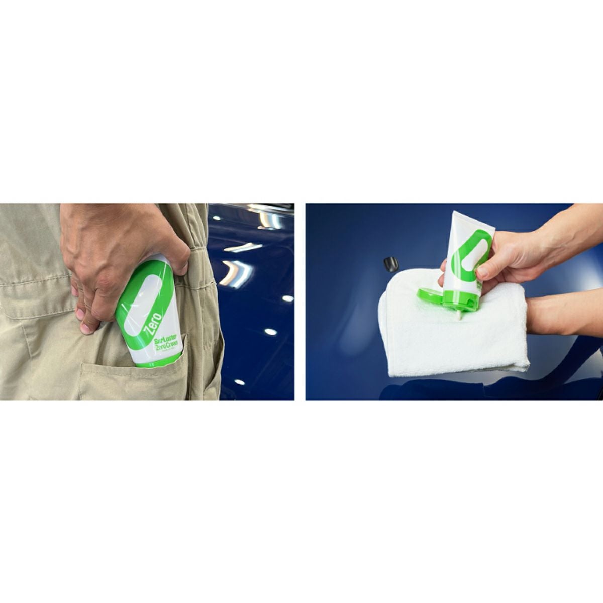 Surluster ゼロクリーム 天然カルナバ蝋配合クリームワックス4