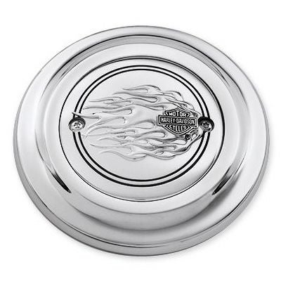 クローム・フレイムコレクション・エアクリーナートリム（'08以降ダイナ）-01