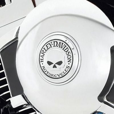 ビレット・エアクリーナーメダリオンキット/ウイリーG.・スカル・コレクション-01