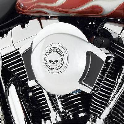 ビレット・エアクリーナーメダリオンキット/ウイリーG.・スカル・コレクション-02