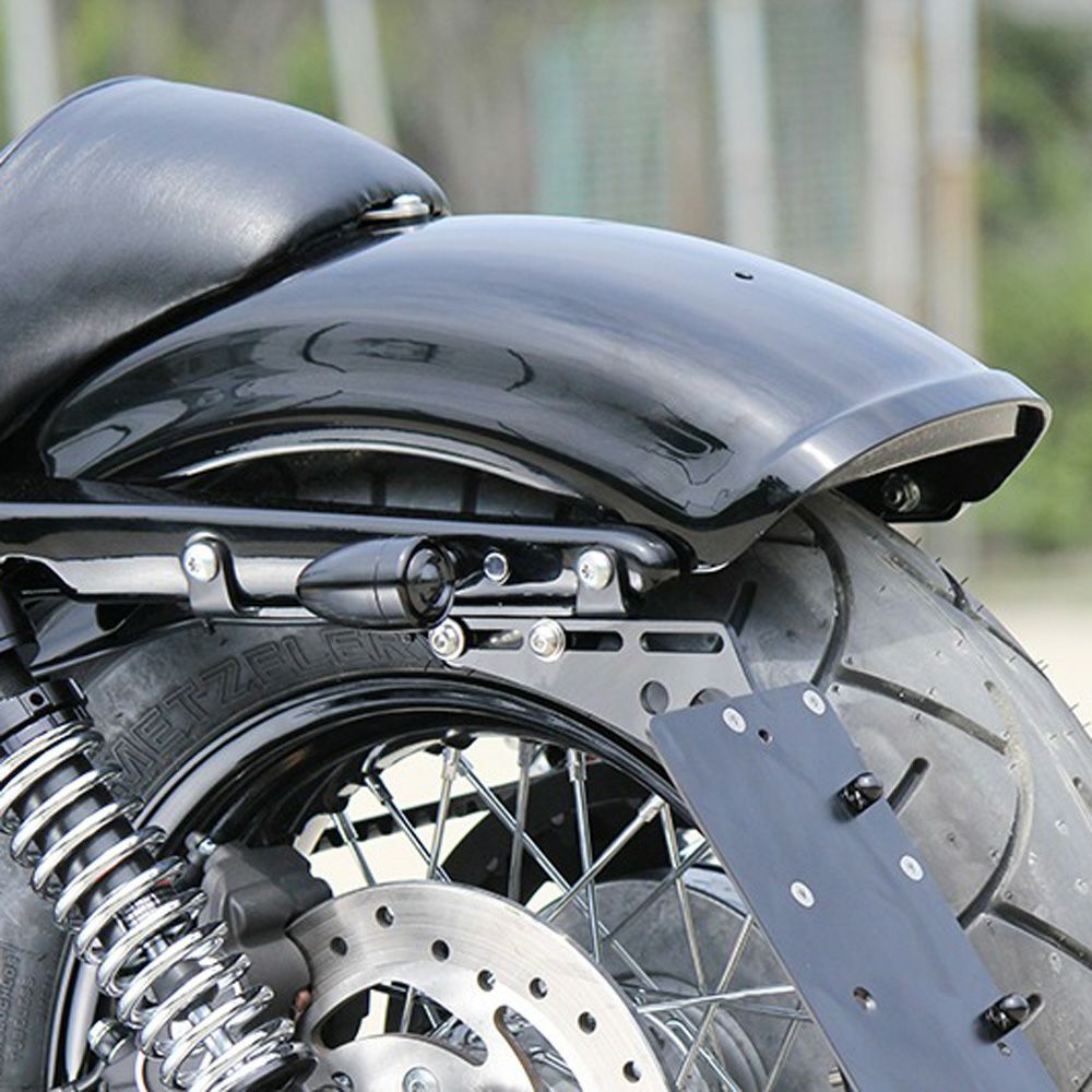 スポーツスター サイドホール付 ショート・リブフェンダー (未塗装