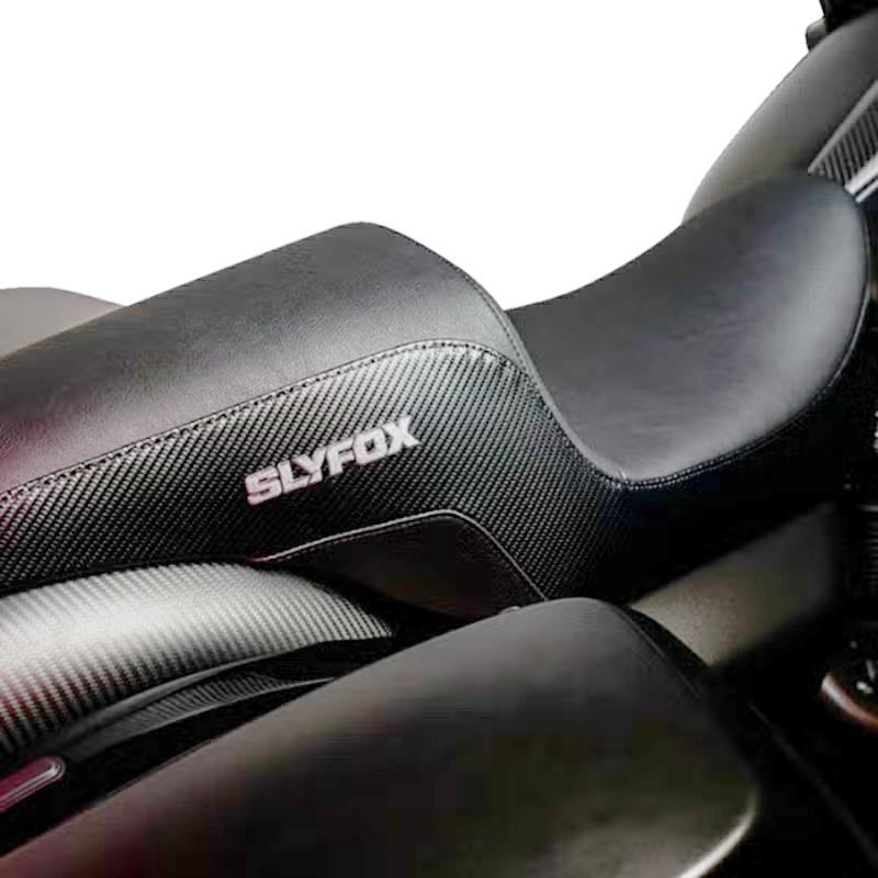 2008～2023 ツーリング プレデター・2UPシート (グレーロゴ) SLYFOX1