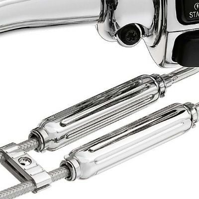 クローム・スロットル&アイドルケーブルアジャスターカバー-01