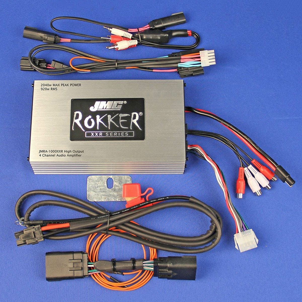 2024以降 ストリートグライド ROKKER 1000XXR ステージ6 2040W 4CHアンプキット J&M2