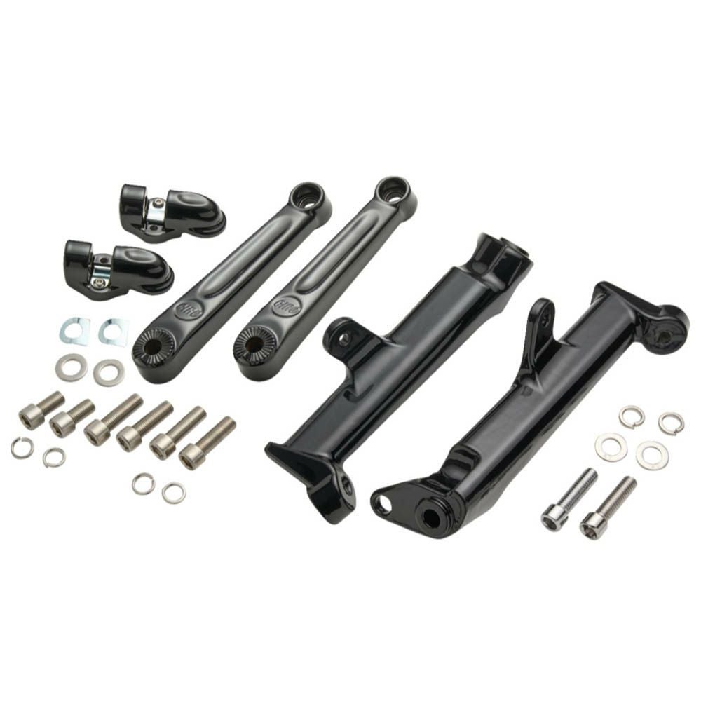 2024以降 FLHX FLTRX フレームマウント アジャスタブルハイウェイペグマウントキット エクステンド ブラック CIRO シロ 5