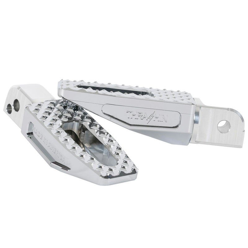 M8 ソフテイル、スポーツスターS、ナイトスター、パンアメリカ P-54 スリム パッセンジャーフットペグ (クローム) Thrashin Supply1