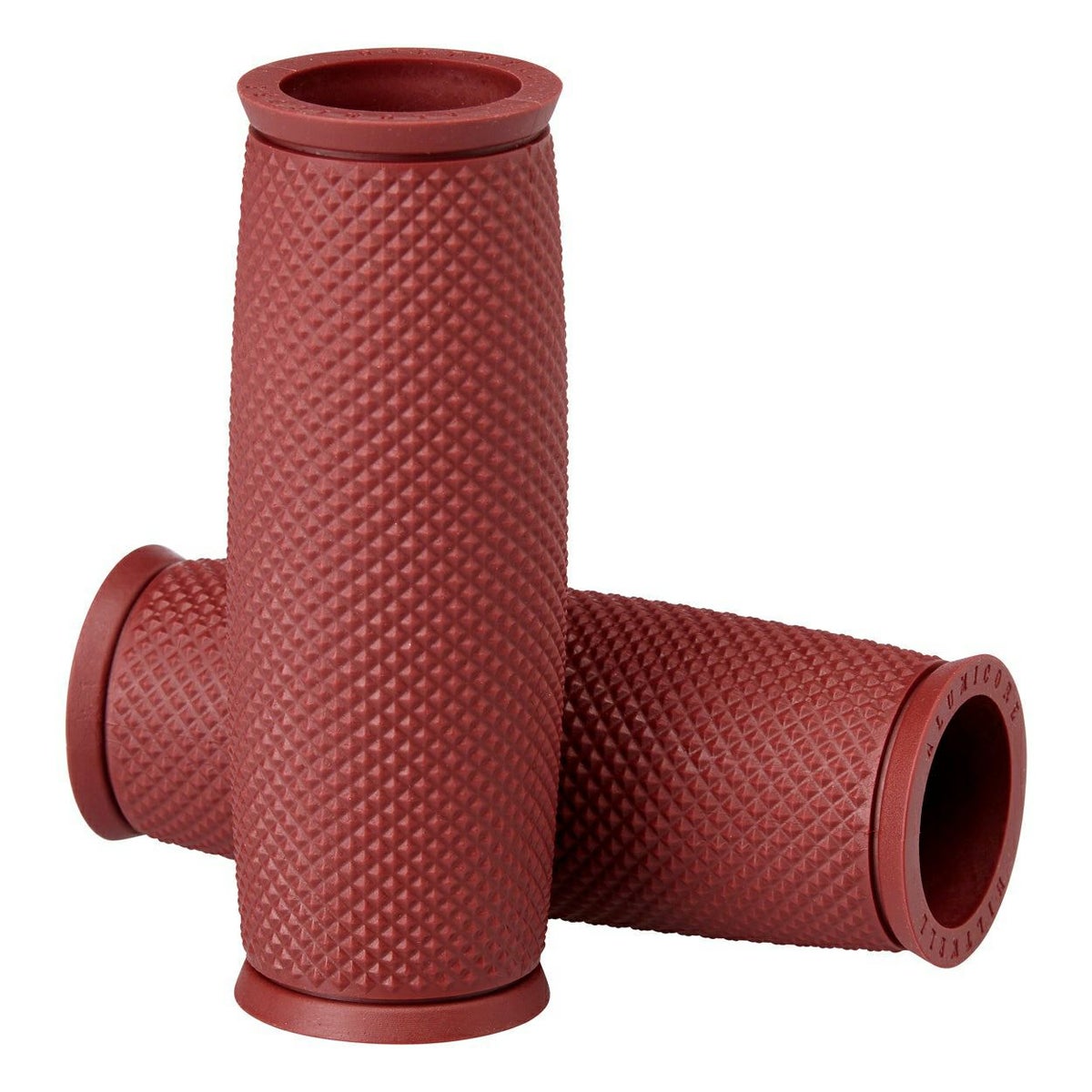 Biltwell リコイル・ハーレー用アルミコア ハンドグリップラバー (オックスブラッド)2