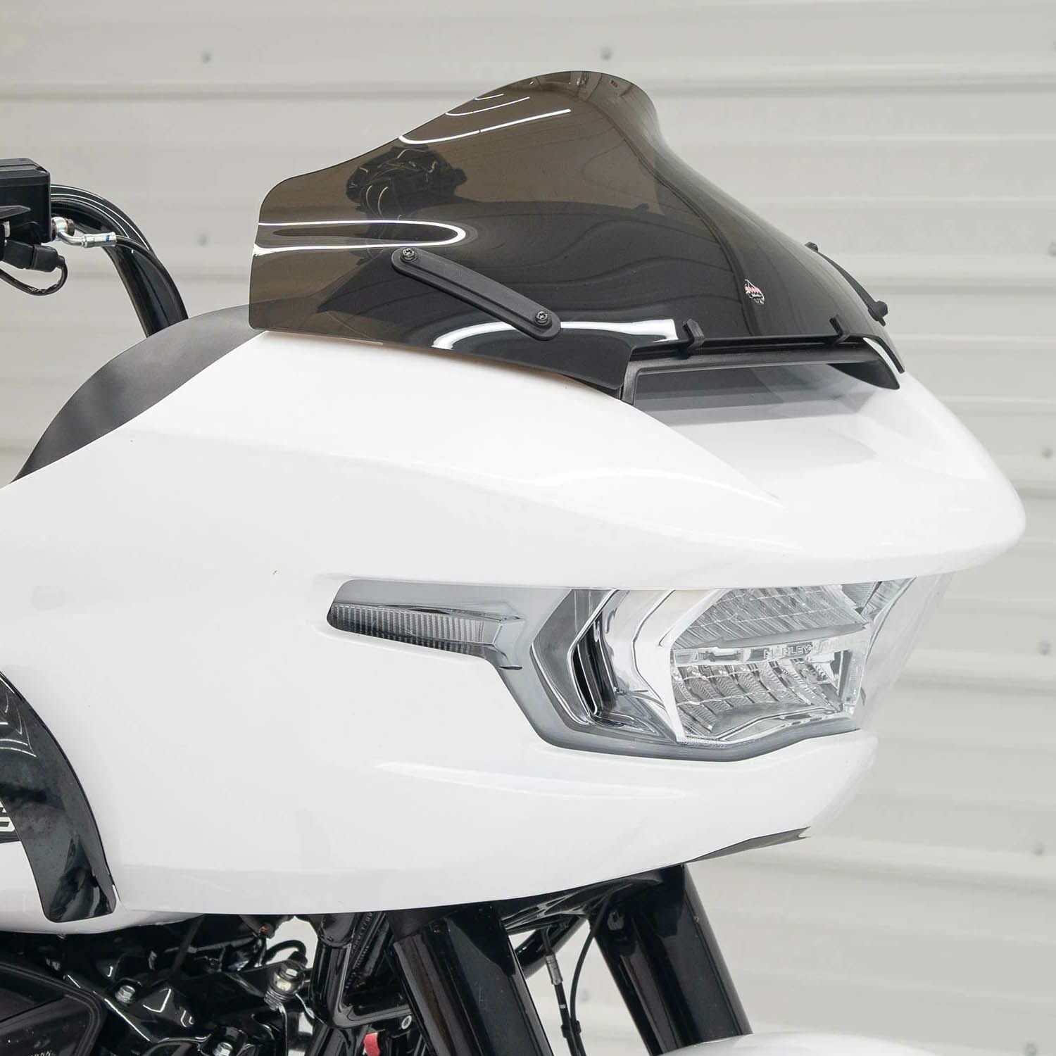 クロックワークス Kolor FLAREウインドシールド 10インチ ブロンズ