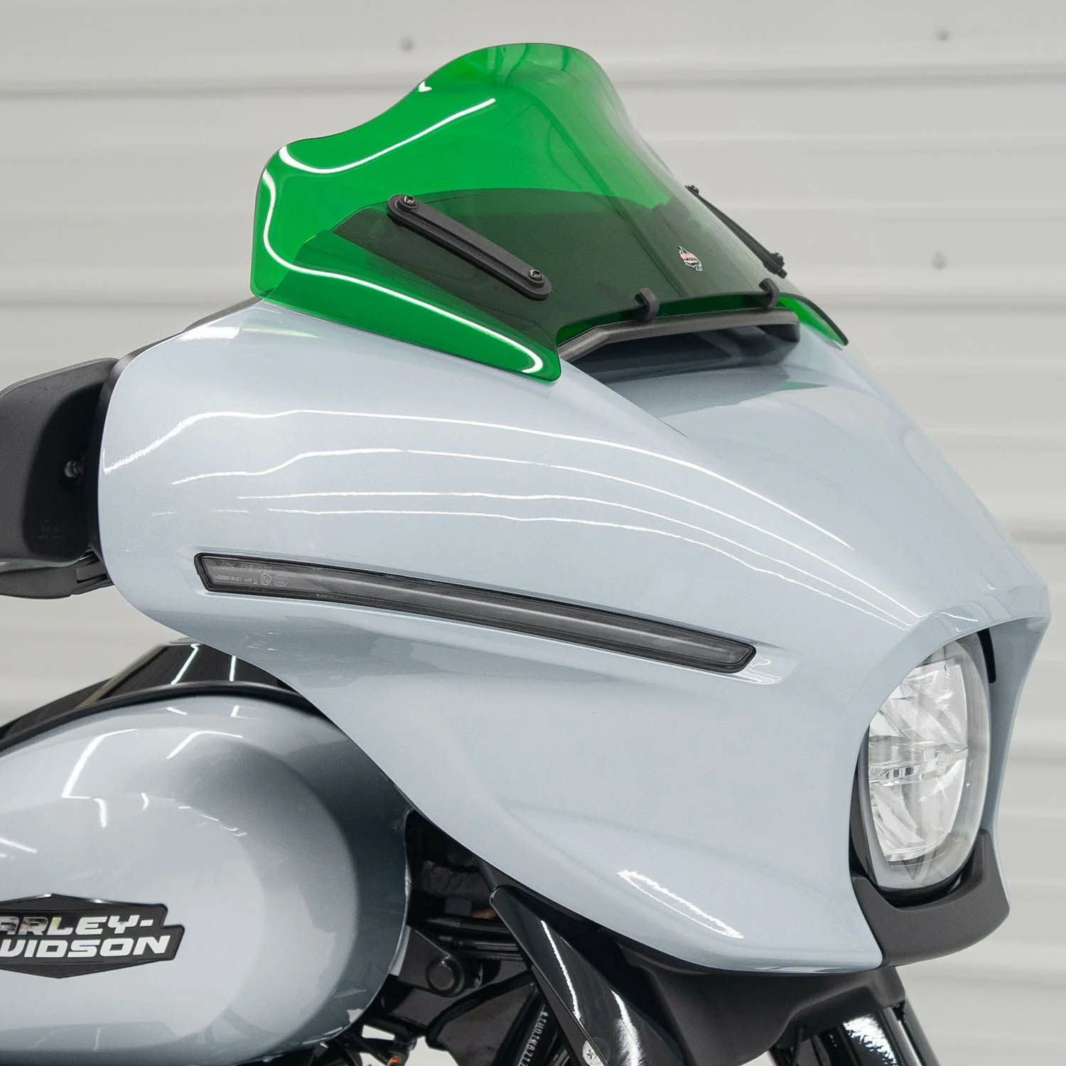 クロックワークス Kolor FLAREウインドシールド 8インチ グリーン 2024