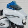 クロックワークス Kolor FLAREウインドシールド 8インチ ブルー 2024以降 FLHX